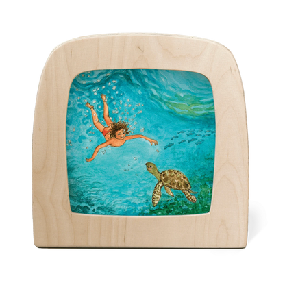 Eentje van Margo - Turtle silhouet