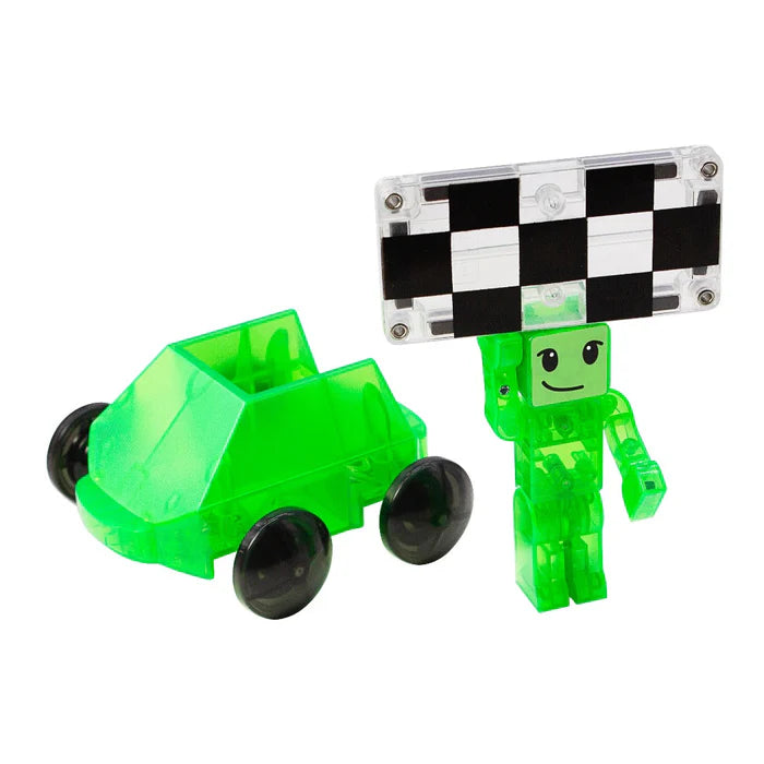 Magna-tiles downhill duo