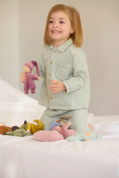 Wriemel babypop naaipakket pastel mint