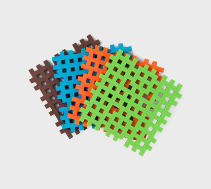 Marioinex mini waffle base 4 pcs