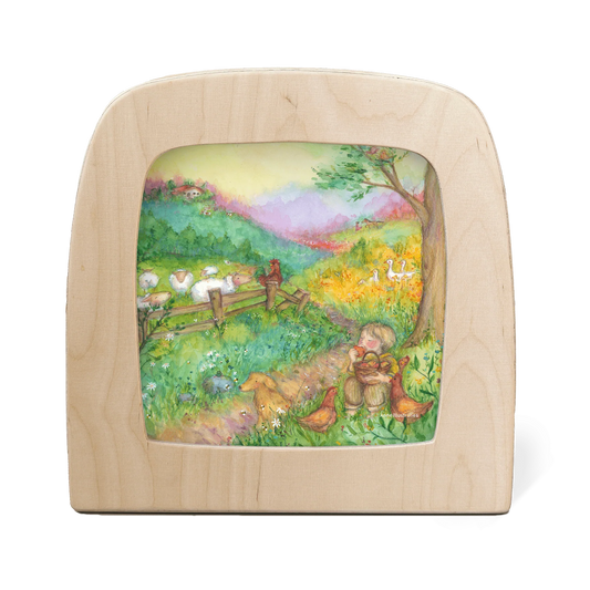 Anne Illustraties - Farm life silhouet