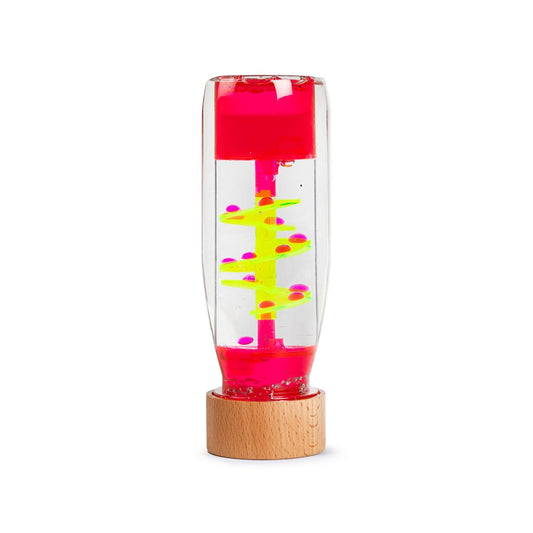 Petit Boum sensorische fles spiraal roze