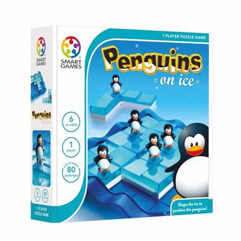 Penguins on ice