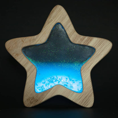 Petit Boum sensorische ster blauw