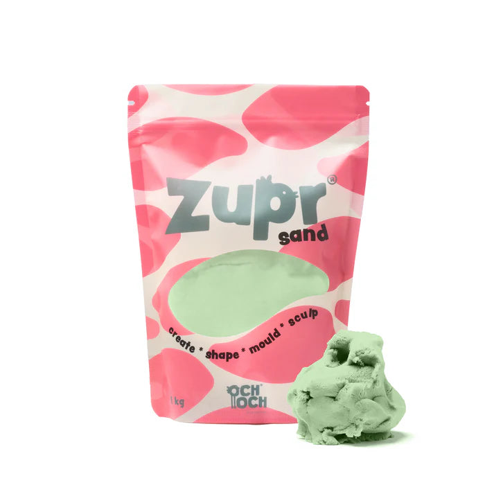 Zupr sand 1 kg grassy green