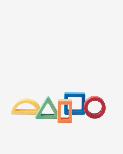 Little storytellers stacking shapes color trail