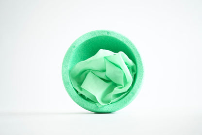 Laura's play cotton summer green 90 x 90 cm