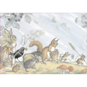 Molly Brett - Animals colleccting harvest