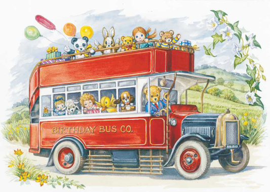 Audrey Tarrant - Open top bus birthday bus co