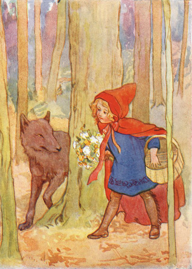 Margareth W. Tarrant - Red riding hood