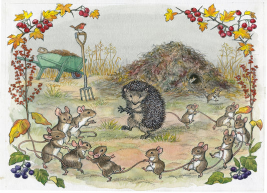 Molly Brett - The untidy little hedgehog