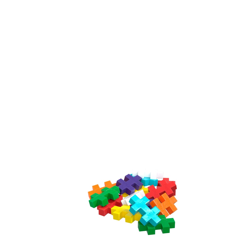 Plusplus BIG tube rainbow 15 pcs