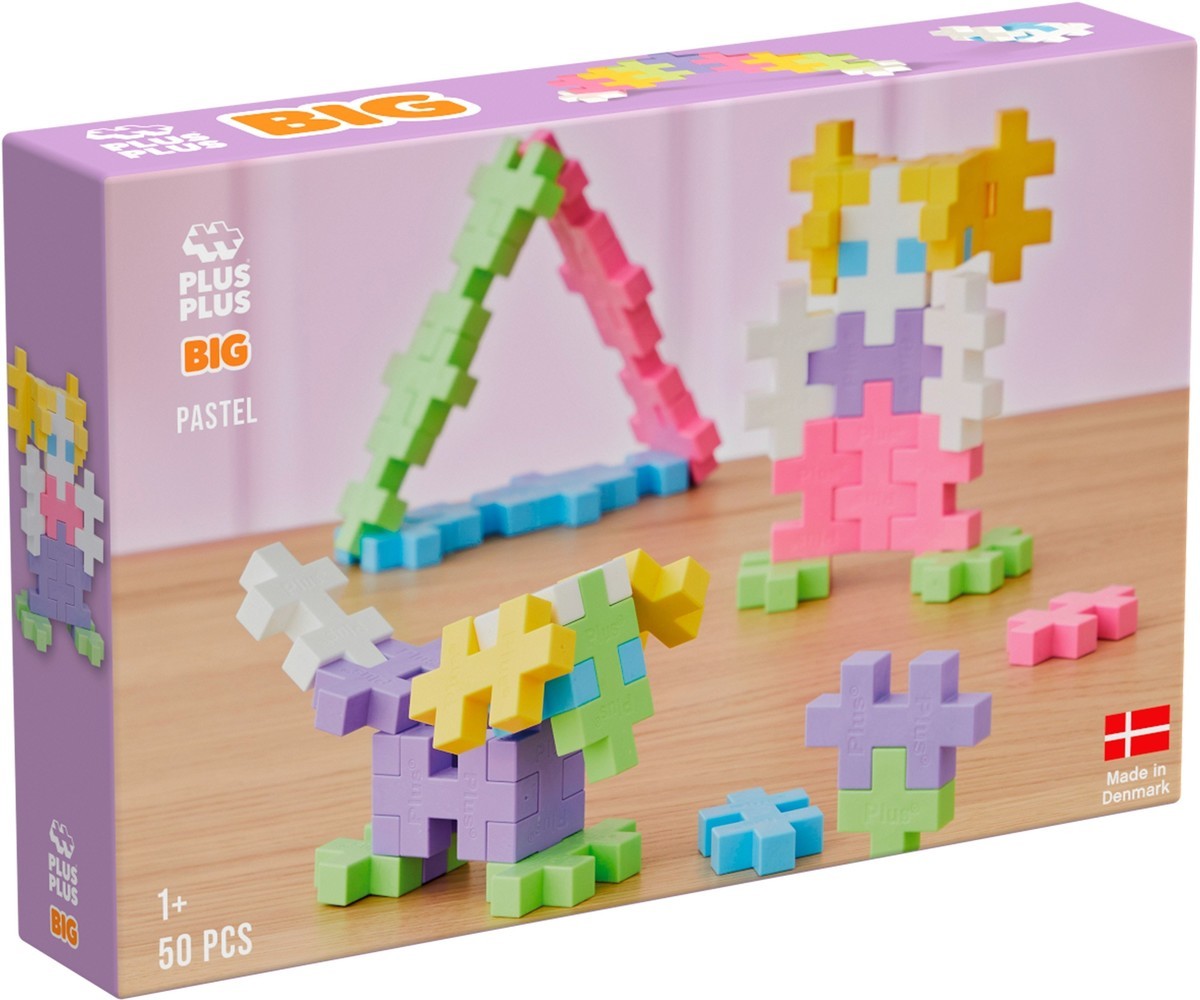 Plusplus BIG pastel 50 pcs