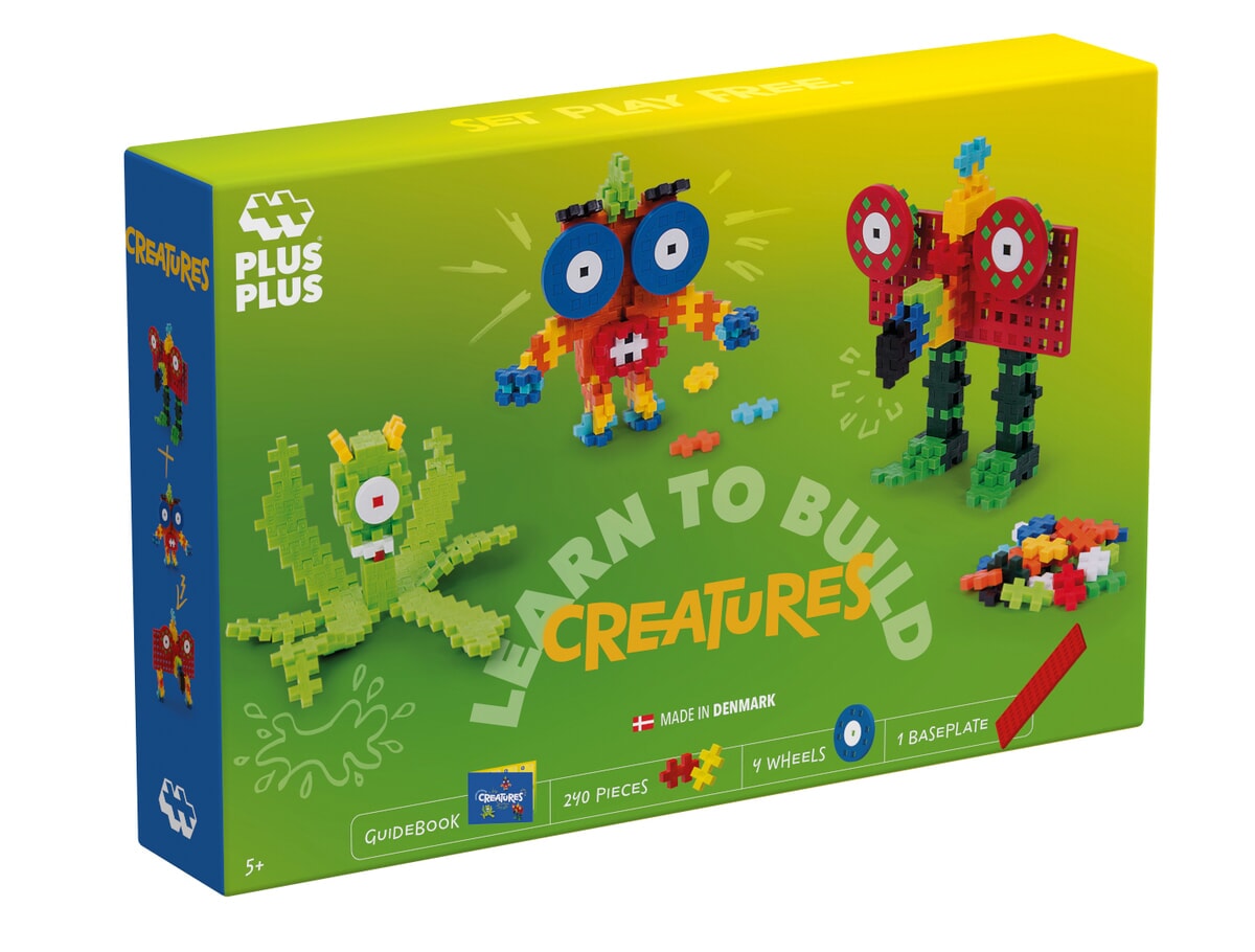 Plusplus learn to build creatures