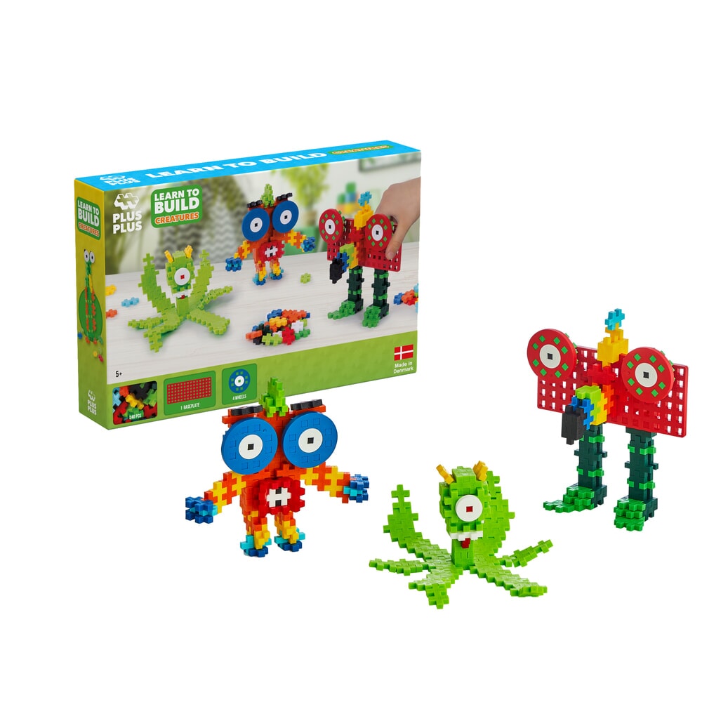 Plusplus learn to build creatures