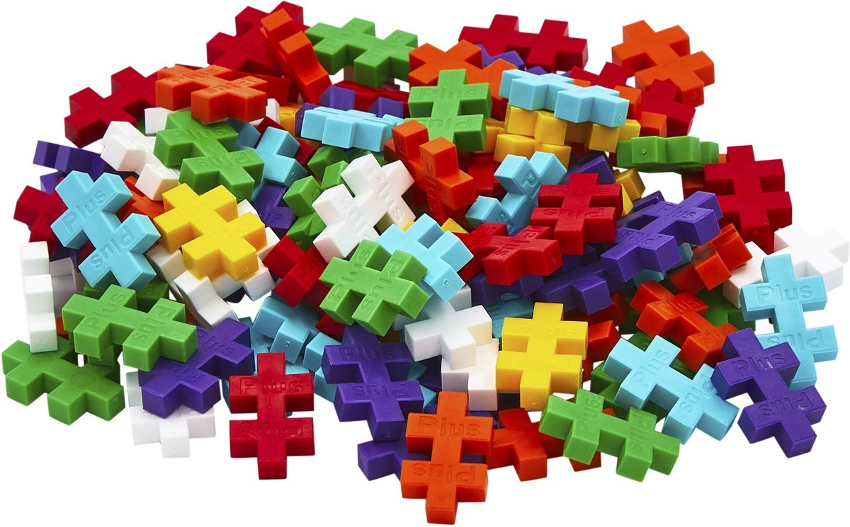 Plusplus tube rainbow 100 pcs