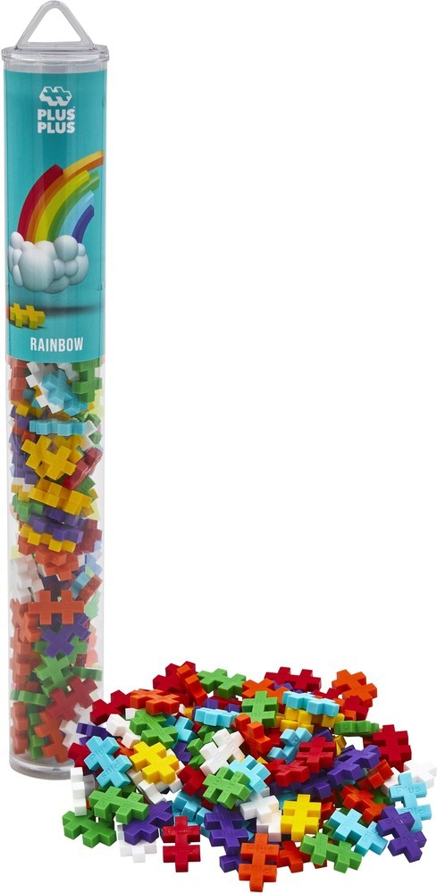 Plusplus tube rainbow 100 pcs