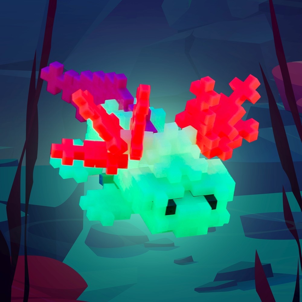 Plusplus tube axolotl 100 pcs