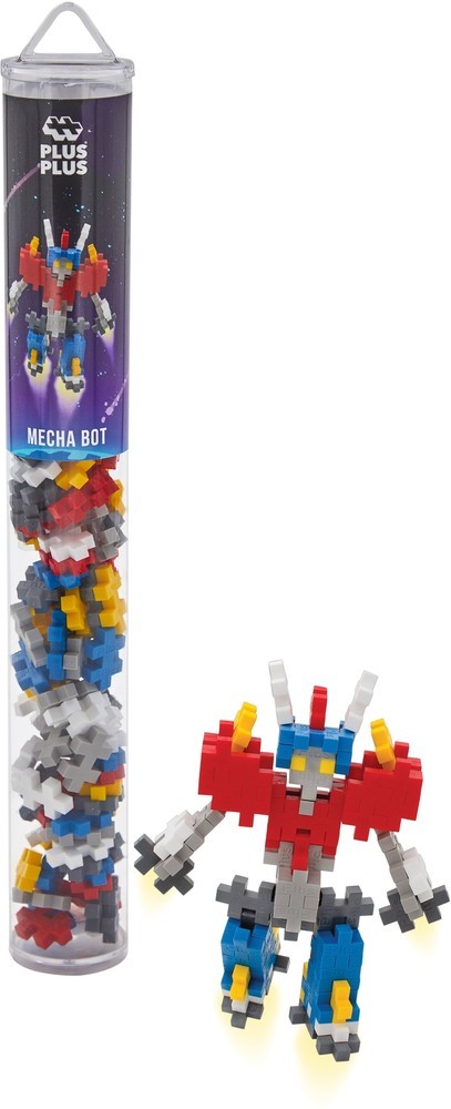Plusplus tube mecha bot 100 pcs