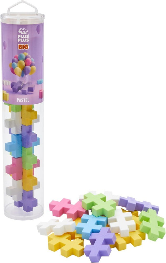 Plusplus BIG tube pastel 15 pcs