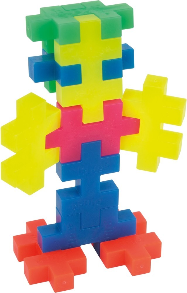 Plusplus BIG tube neon 15 pcs