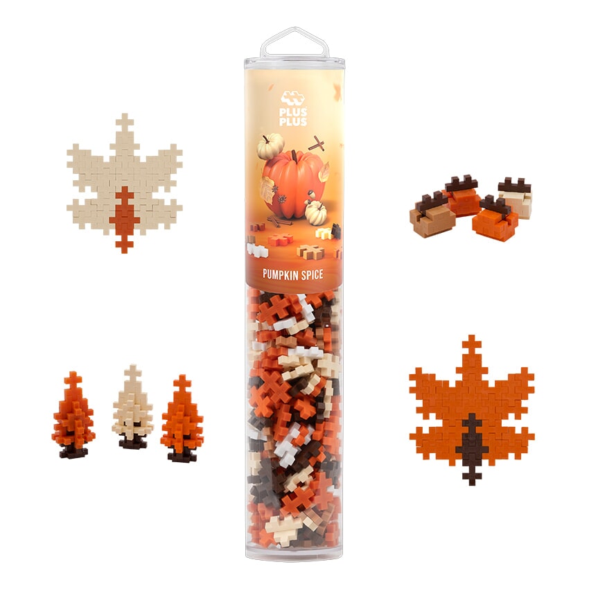 Plusplus tube pumpkin spice 240 pcs