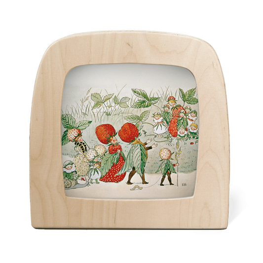 Elsa Beskow - Christofer's garden silhouet