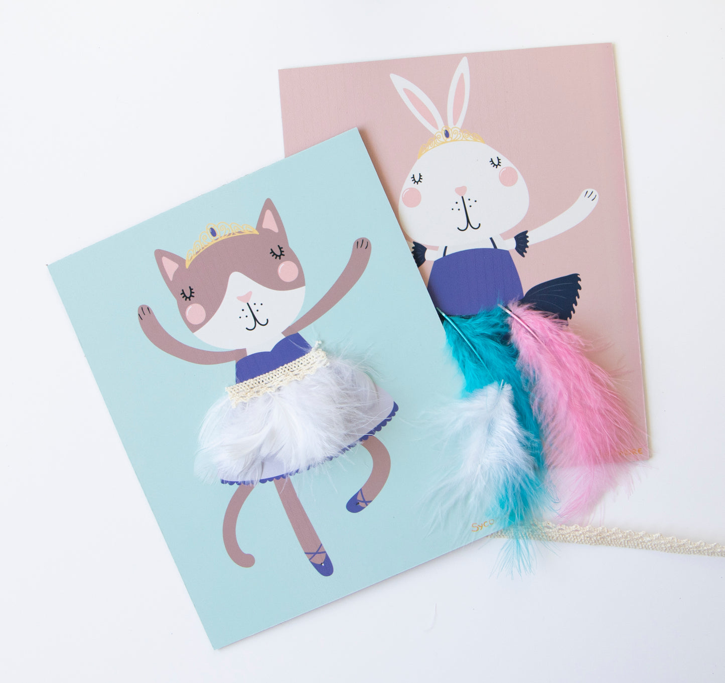 Schilderijen van veren