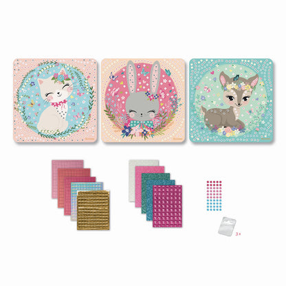 Stick & fun mozaïek schattige dieren 1000 pcs