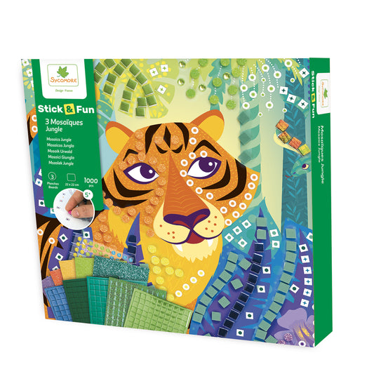 Stick & fun mozaïek jungle 1000 pcs