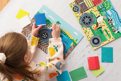 Stick & fun mozaïek het leven op de boerderij 2000 pcs