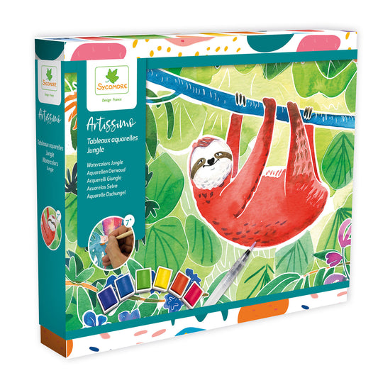 Artissimo aquarellen oerwoud