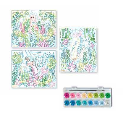 Artissimo paint by numbers zeemeerminnen