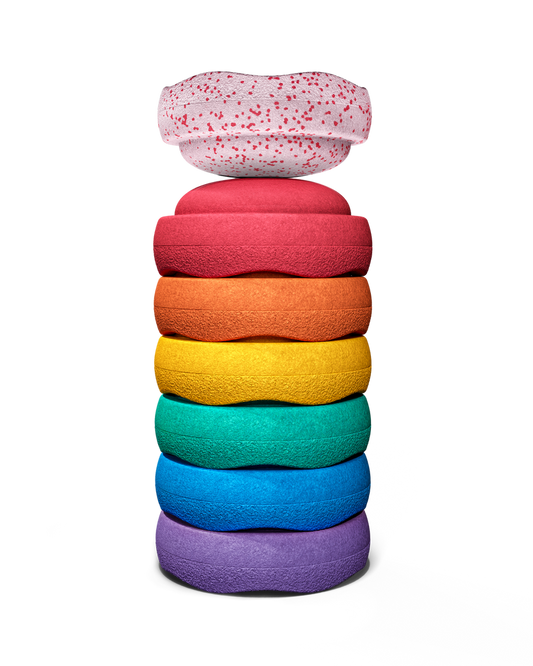 Christmas special stapelstein special original mini rainbow classic blush