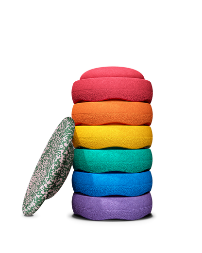 Christmas special stapelstein special rainbow set classic blush