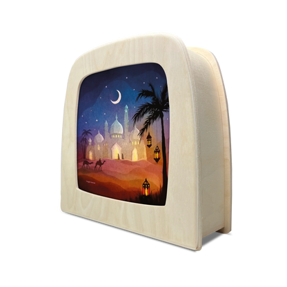 Vogel Geluk - Oasis of dreams silhouet