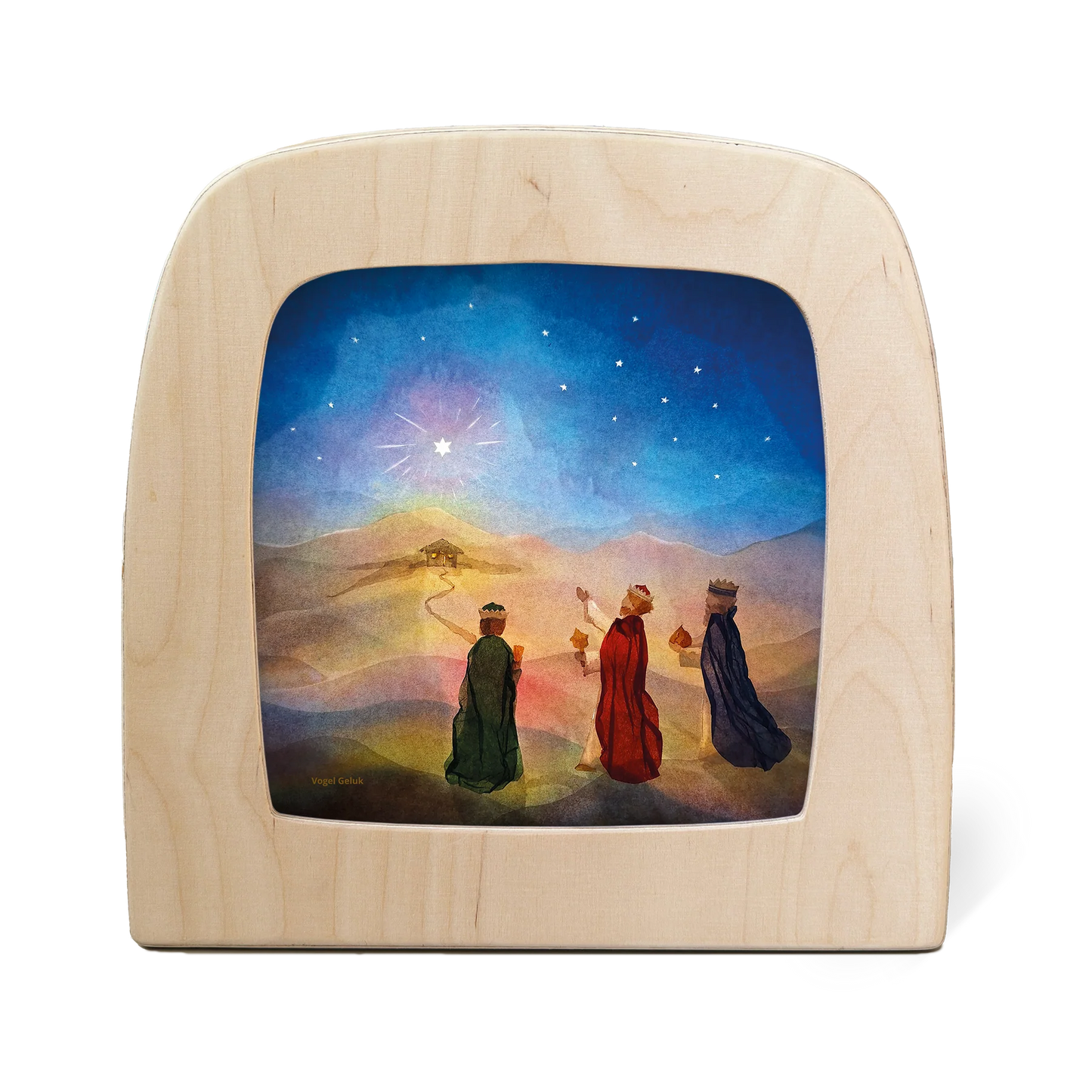 Vogel Geluk - Star Path silhouet