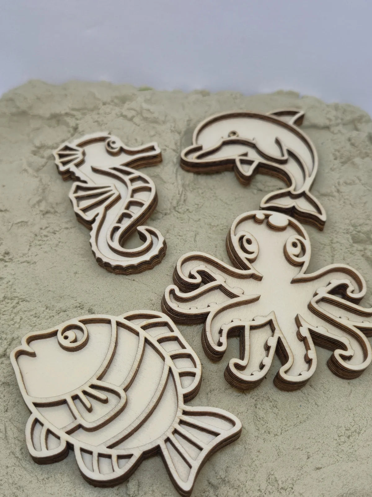 Vultray set zeedieren