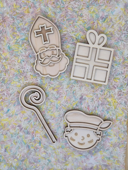Vultray set sinterklaas