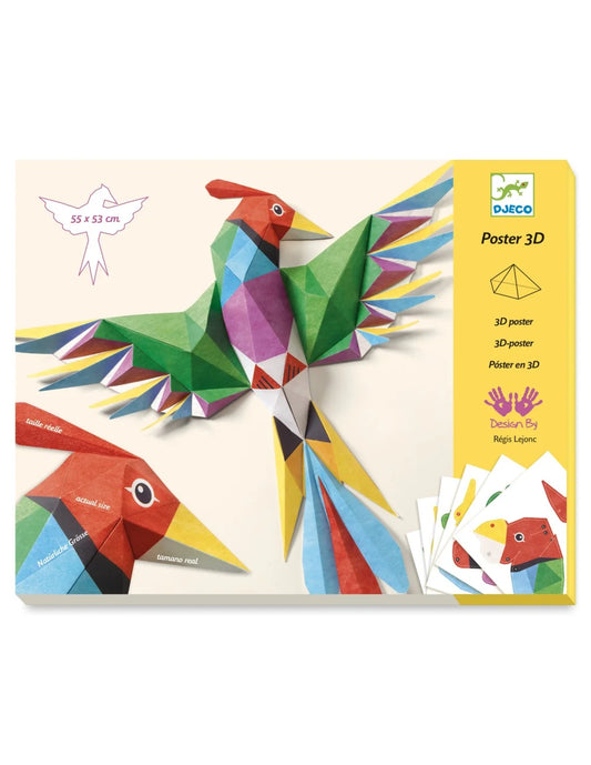 Djeco 3D poster amazonegebied