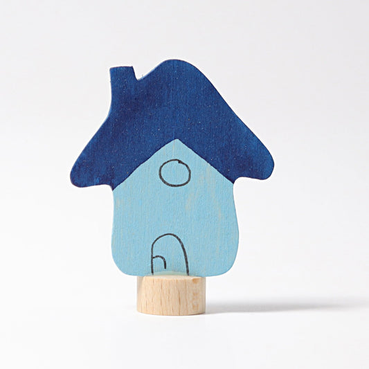 Grimm´s steker huis blauw