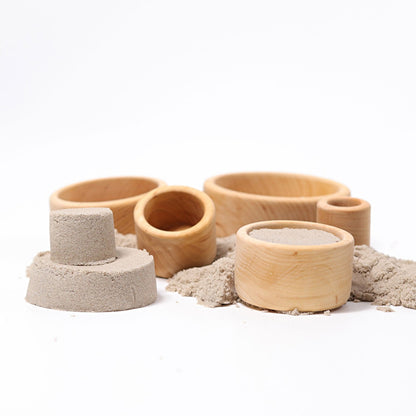 Grimm's set bakjes naturel