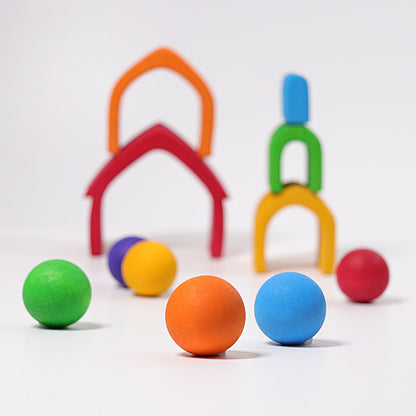 Grimm's huisjes regenboog