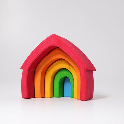 Grimm's huisjes regenboog