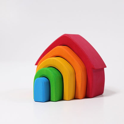 Grimm's huisjes regenboog