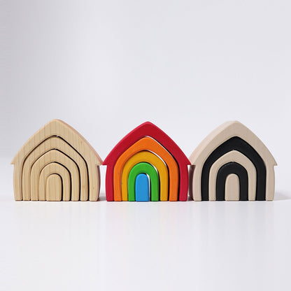 Grimm's huisjes regenboog