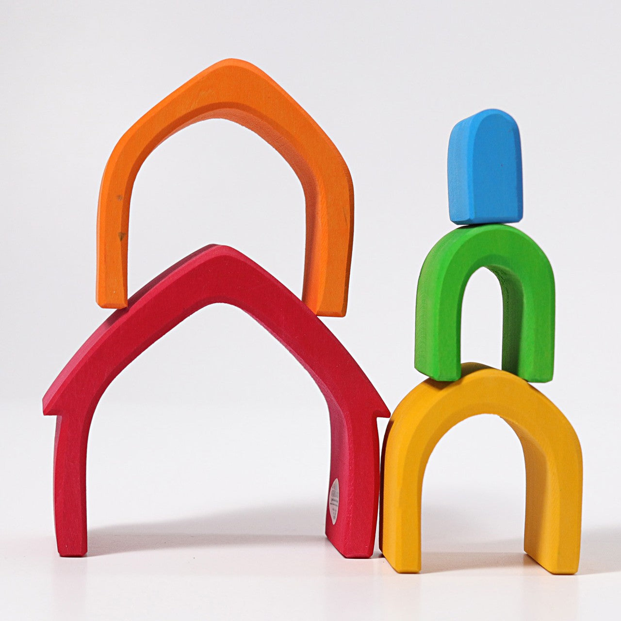 Grimm's huisjes regenboog