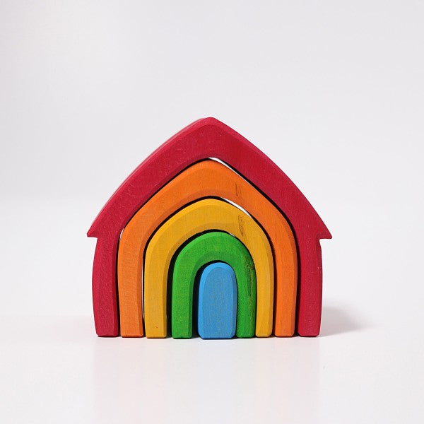 Grimm's huisjes regenboog