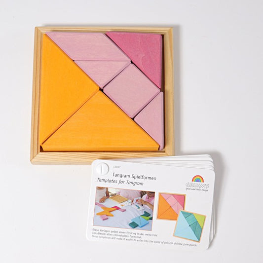 Grimm's tangram roze oranje