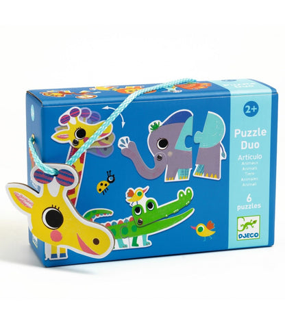 Djeco puzzel duo dieren